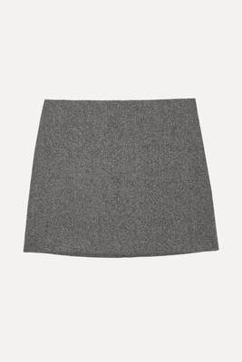 Wool Jacquard Mini Skirt from COS