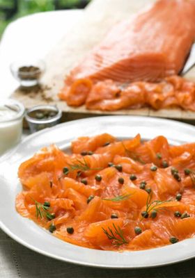 Hand-Sliced Smoked Salmon from Forman & Field