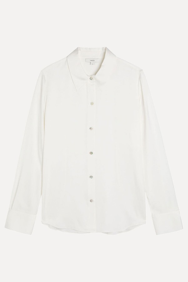 Silk-Blend Shirt from VINCE
