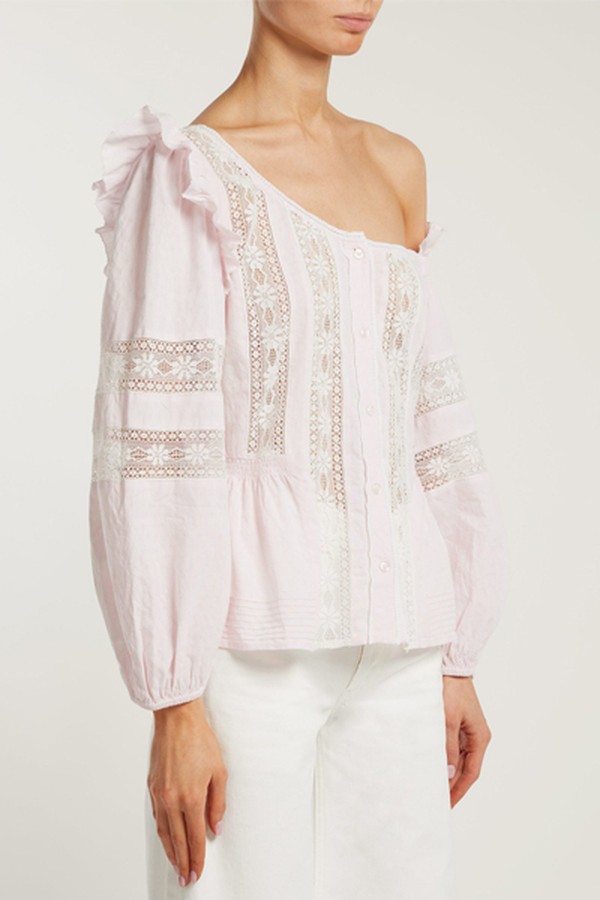 Off-The-Shoulder Cotton Top from Sea