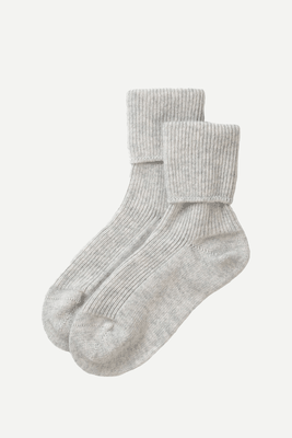 Cashmere Bed Socks from Johnstons Of Elgin