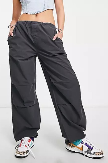 STR Oversized Parachute Pants from Stradivarius