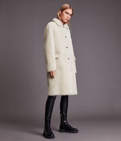 Shearling Coat, AllSaints, £999