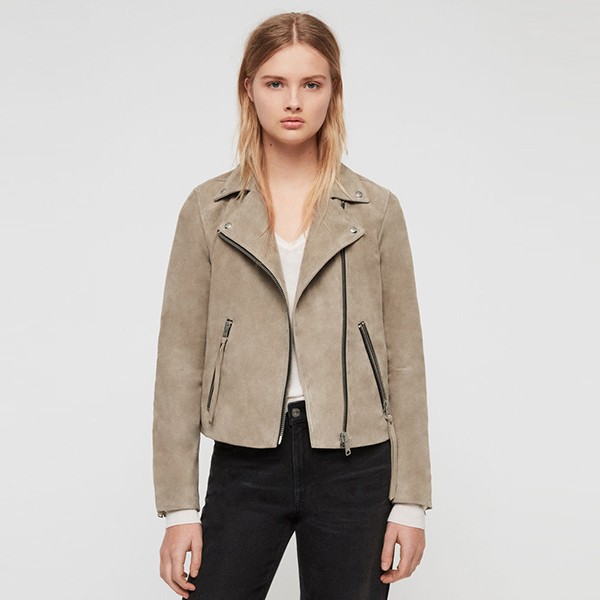 Suede Dalby Biker Jacket