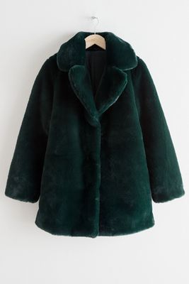 Short Faux Fur Coat from & Other Stories
