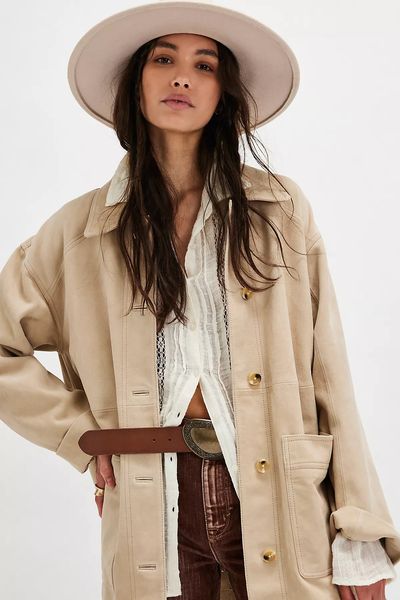 Annalise Suede Jacket