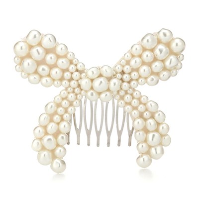 Faux-Pearl Embellished Barrette from Simone Rocha