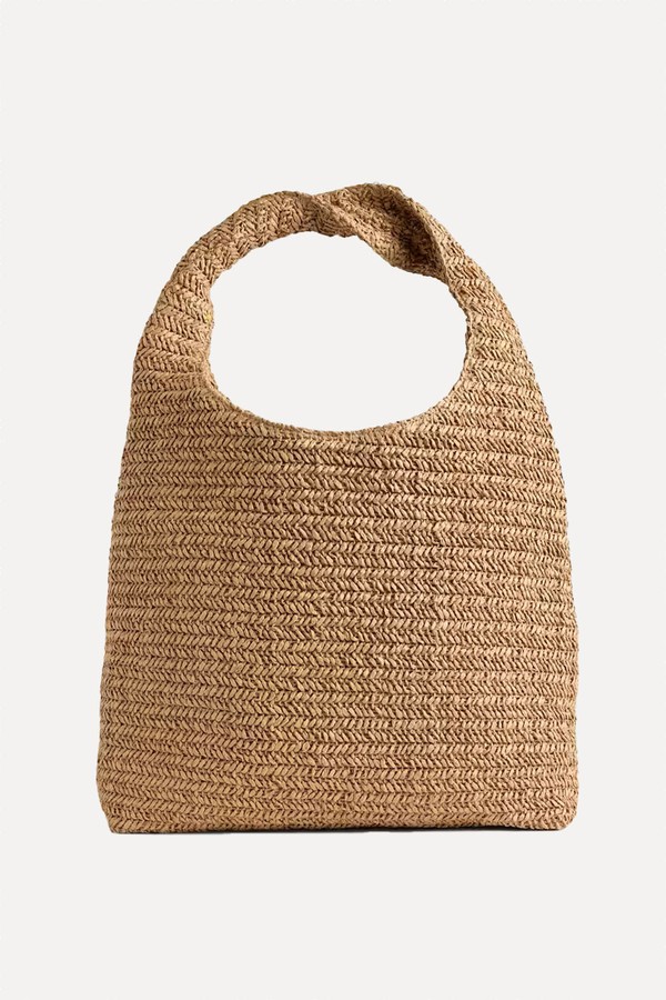Slouchy Straw Tote Bag from GAP
