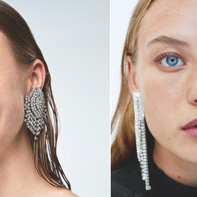 How To Wear Glitsy Earrings