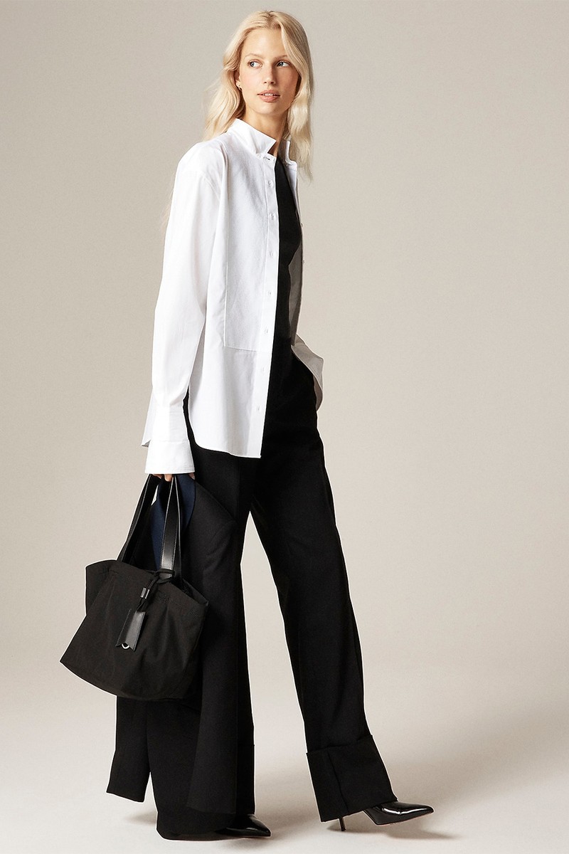 Tuxedo Shirt from J.Crew x Alex Eagle 