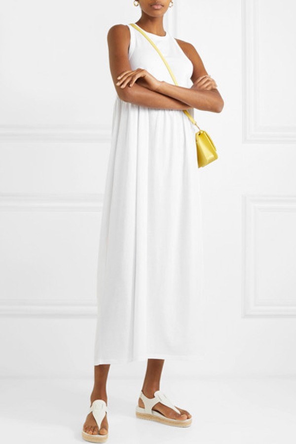 Organic-Jersey Maxi Dress from Ninety Percent
