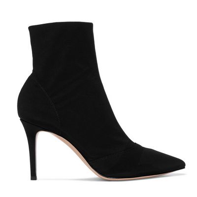 Stretch-Shell Sock Boots from Gianvito Rossi