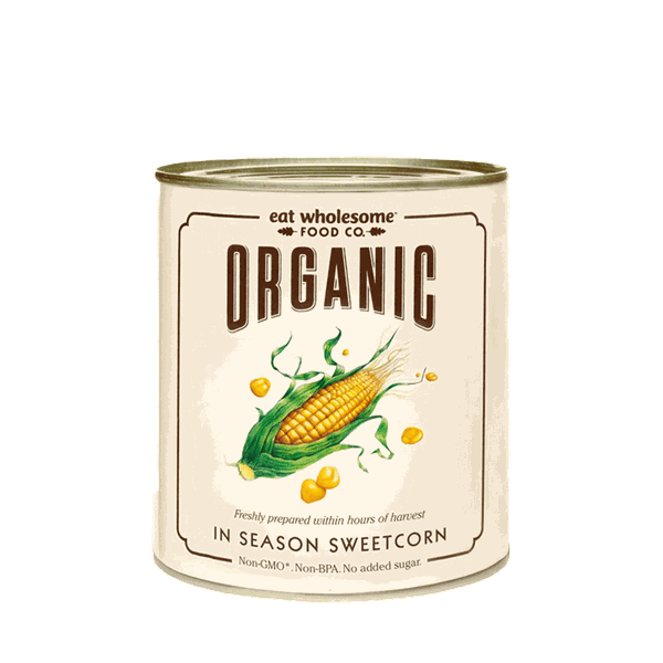 Organic In Season Sweetcorn from Eat Wholesome Food Co.
