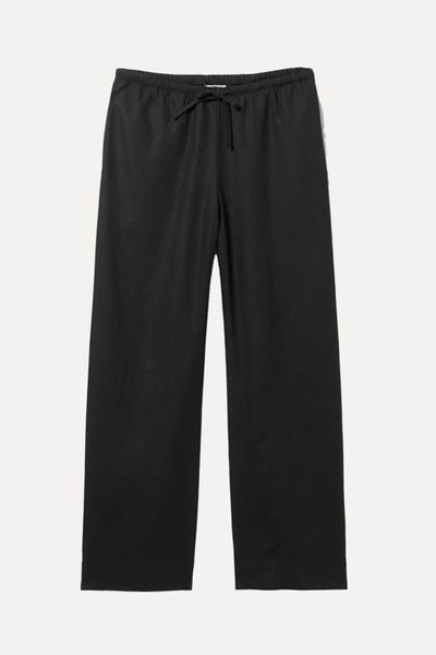 Mia Linen Mix Trousers from Weekday
