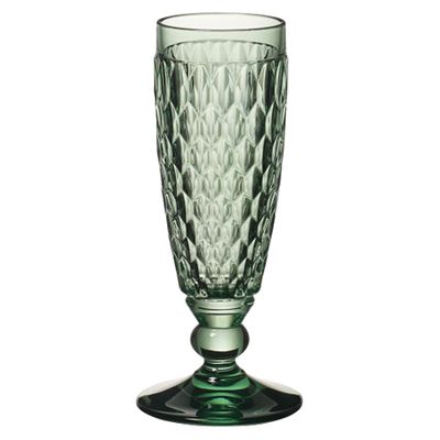 Boston Coloured Champagne glass Green from Villeroy & Boch
