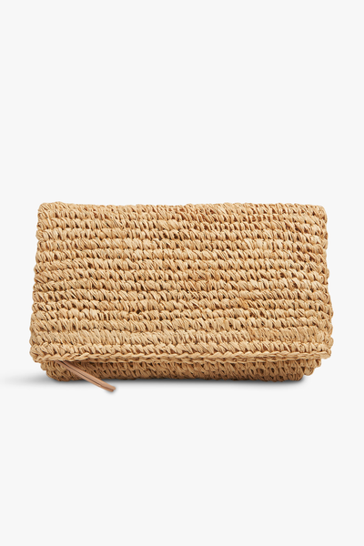 Danika Straw Foldover Clutch from LK Bennett