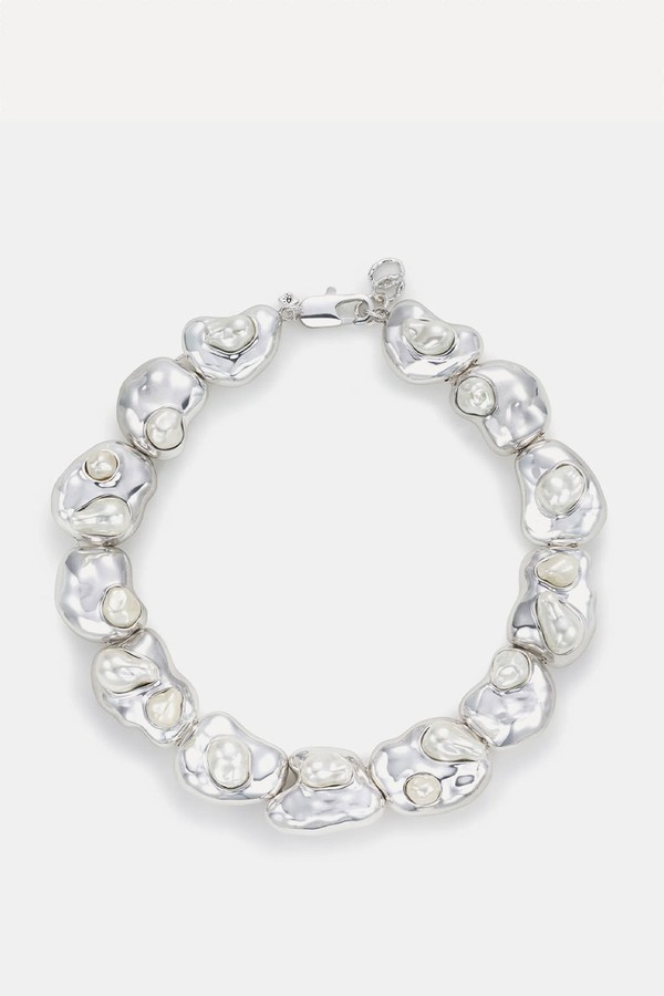 Sculpted Statement Necklace