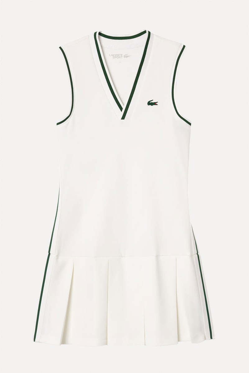 Piqué Tennis Dress With Removable Liner from Lacoste