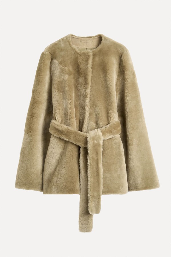 Plush Shearling Jacket from Toteme