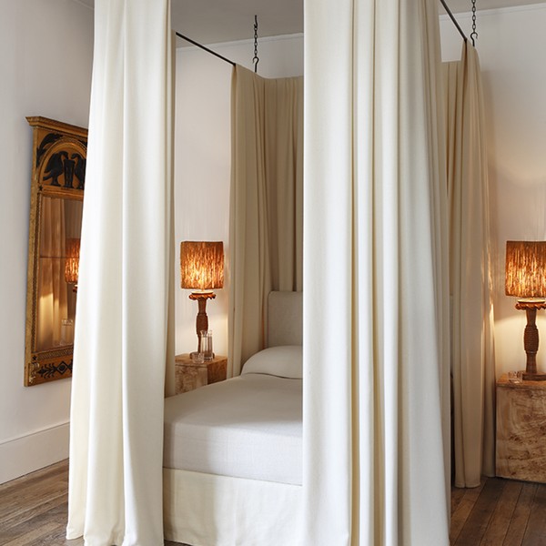 Suspension Bed Canopy from Rose Uniacke