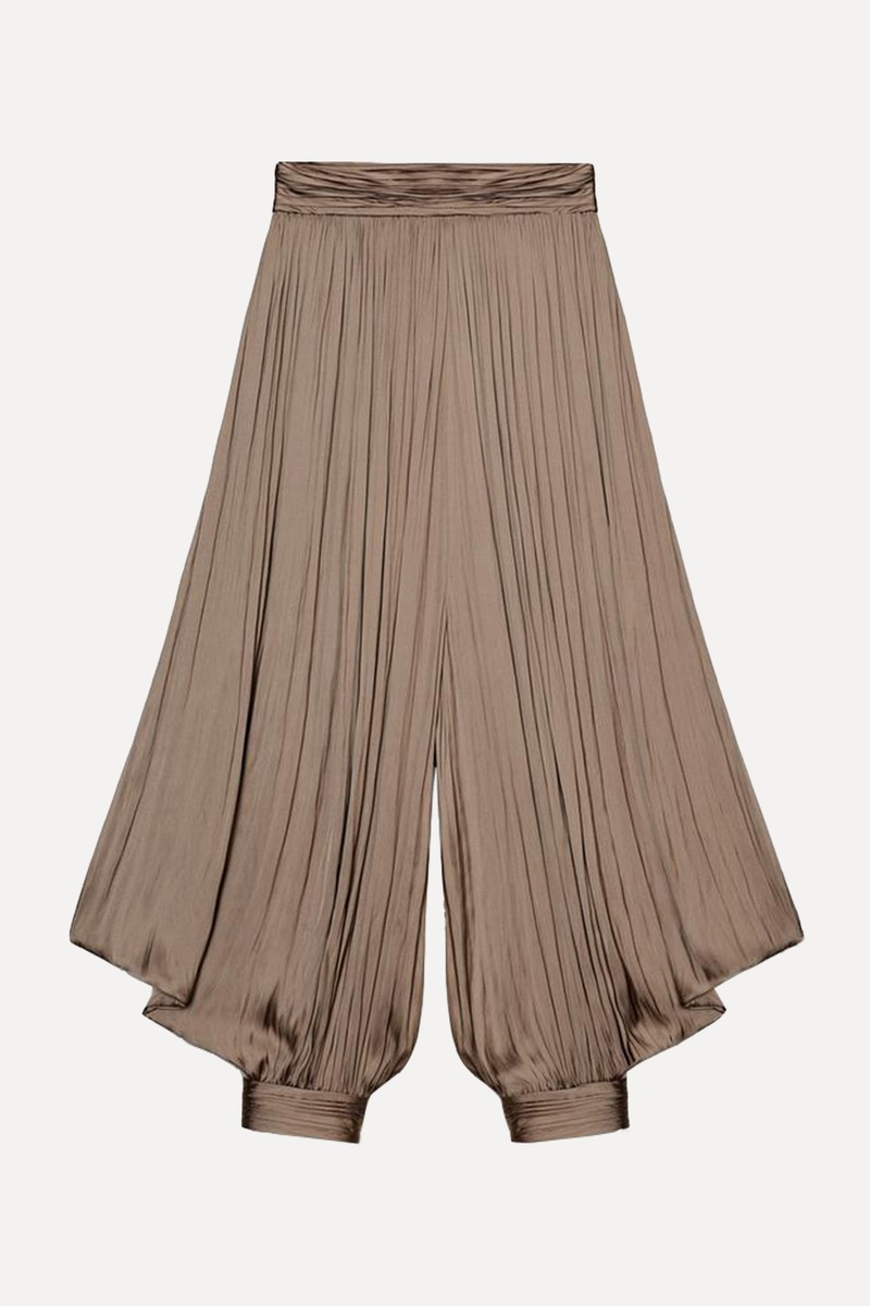 Pleated Volume Trousers from Zara