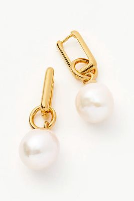 Baroque Pearl Ovate Earrings from Missoma