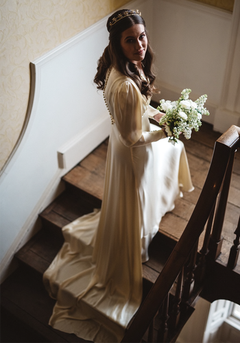 1930's Ivory Wedding Dress from William Vintage