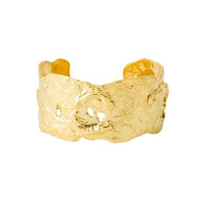 Orogenesis Cuff Small (22KT Gold Vermeil) from Pascale X James