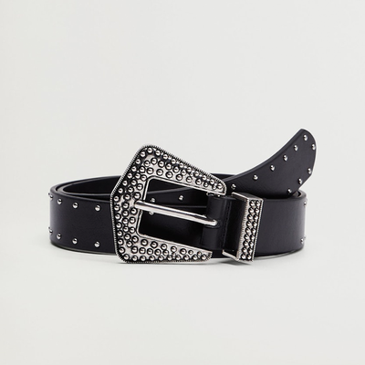 Embossed Buckle Belt from Mango