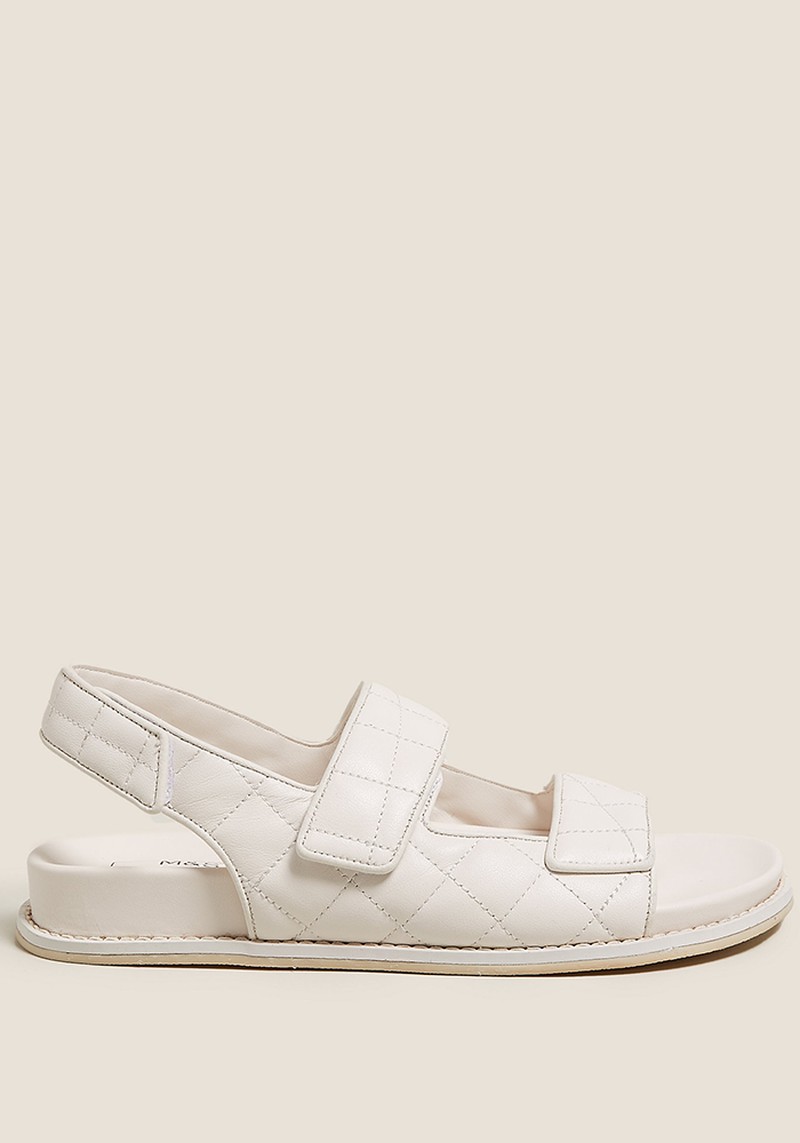 Quilted Sandals