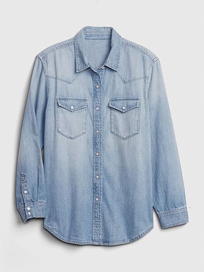 1969 Premium Denim Western Shirt