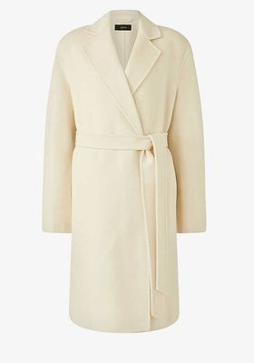 Cenda Wool And Cashmere-Blend Belted Coat from Joseph