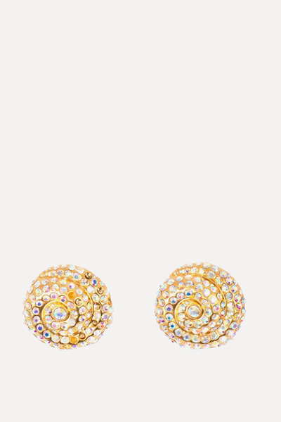 Le Soleil 14kt Gold-Plated Earrings from Pearl Octopuss.Y 