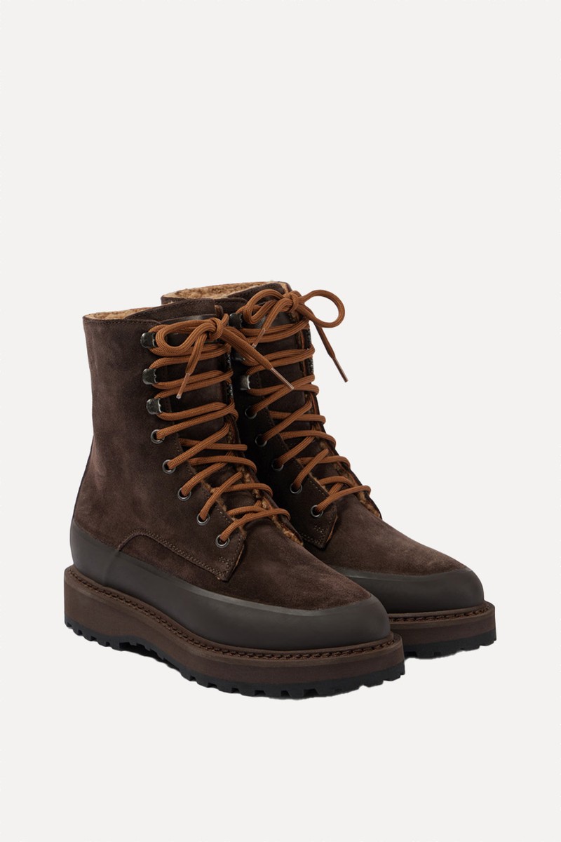 Dolomite Suede Lace-Up Boots from Le Monde Béryl