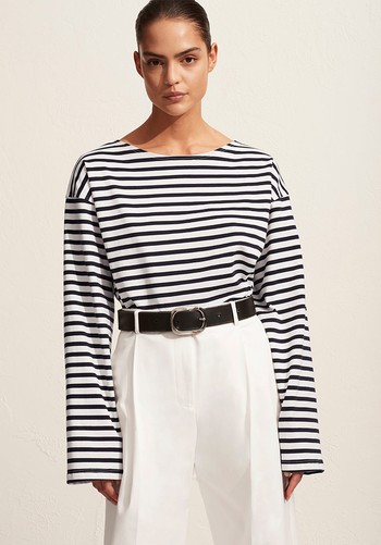 The Breton Stripe Tee, £223 | Matteau