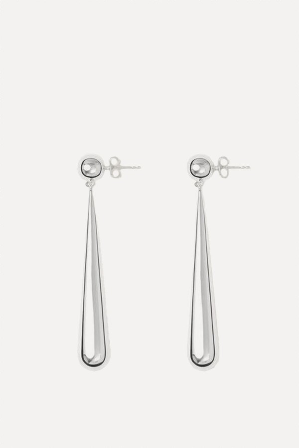 Louise Sterling-Silver Drop Earrings from LIE STUDIO 