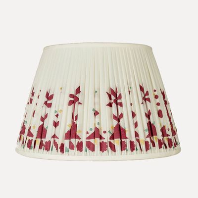 Sophie Embroidered Cotton Lampshade from Vaughan