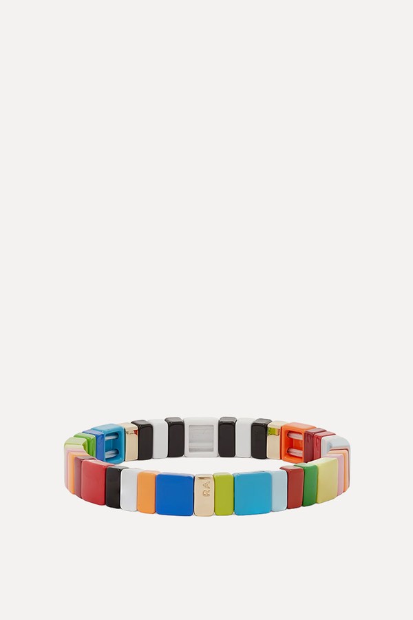 Alphabet Soup Enamel Bracelet from Roxanne Assoulin