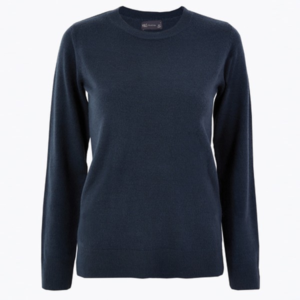 Cashmilon™ Round Neck Jumper from Marks & Spencer