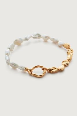 Keshi Pearl Bracelet from Monica Vinader