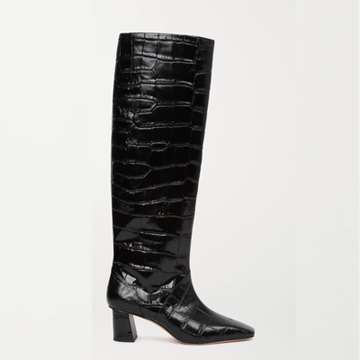 Tess Croc-Effect Leather Knee Boots from 3.1 Phillip Lim