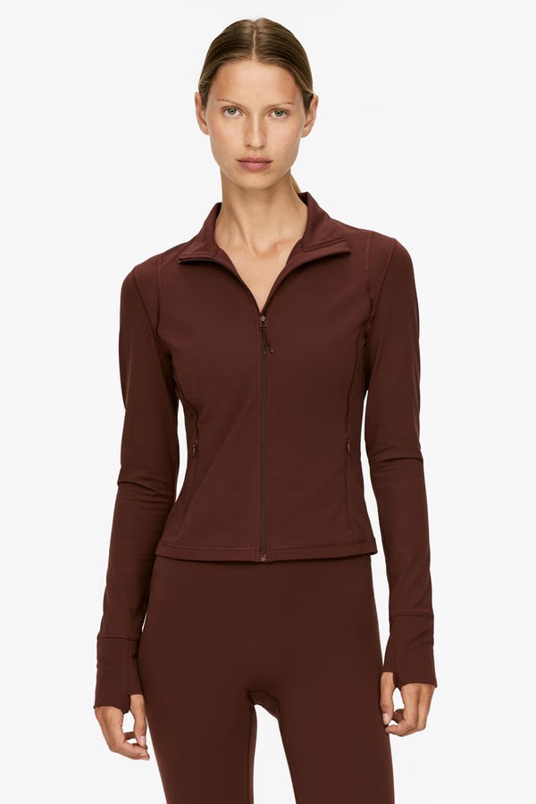 Soft Stretch Zip Jacket from ARKET