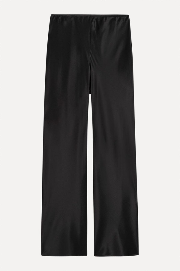 Gale Straight-Leg Satin Trousers from Reformation