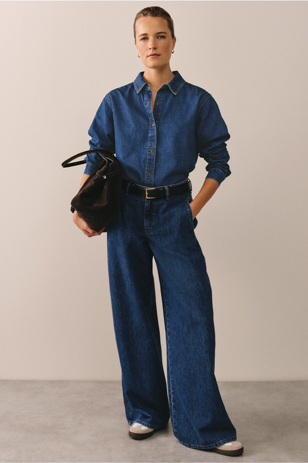 Hoxton Wide Leg Jeans