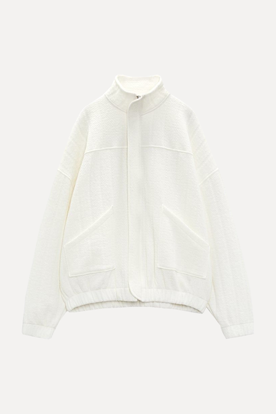 Quilted Bomber Jacket from Zara