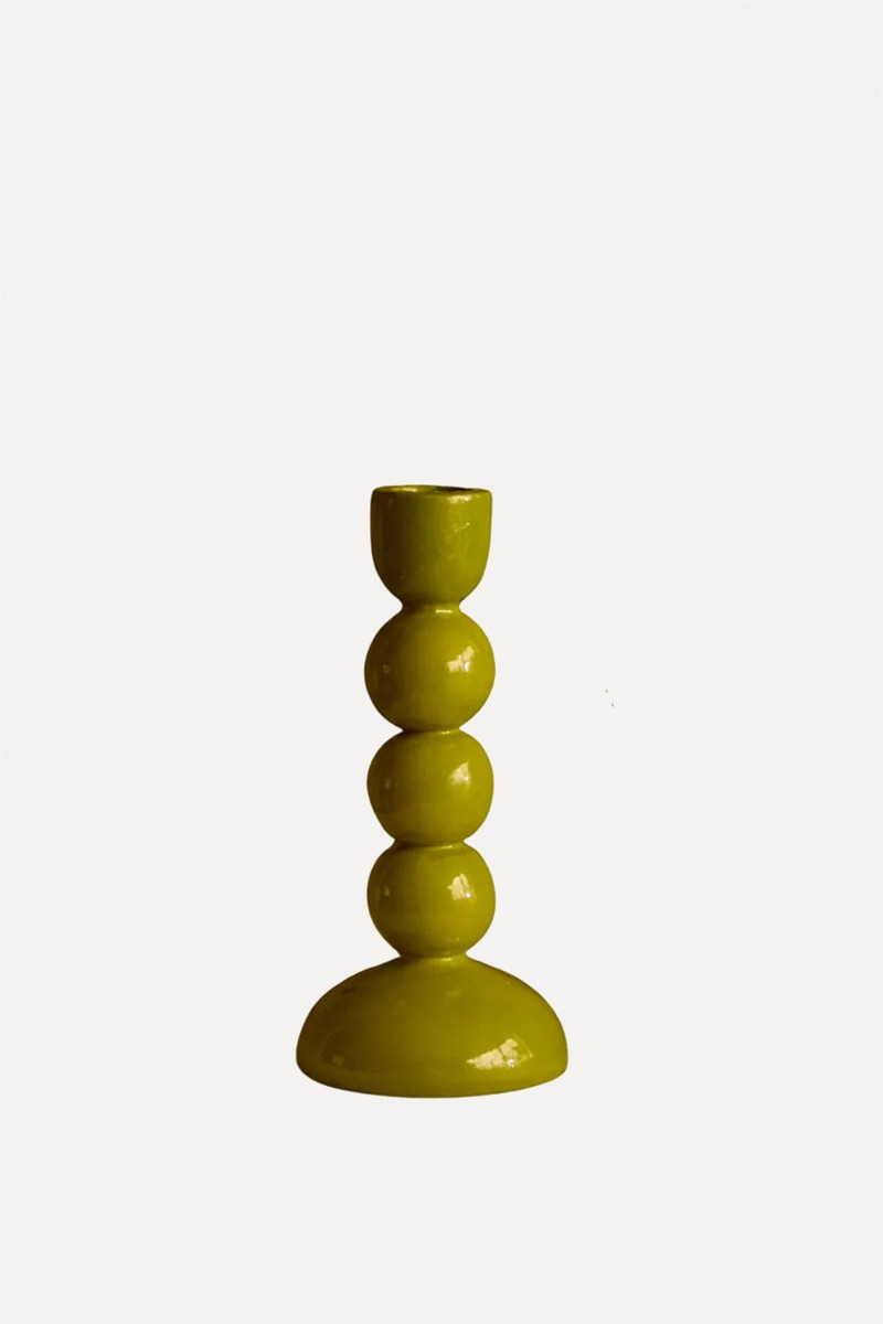 Wooden Candlestick from The Jacksons