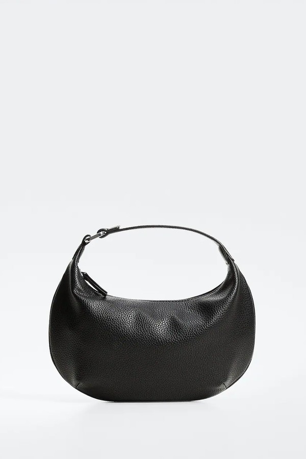 Oval Short Handle Bag from Mango