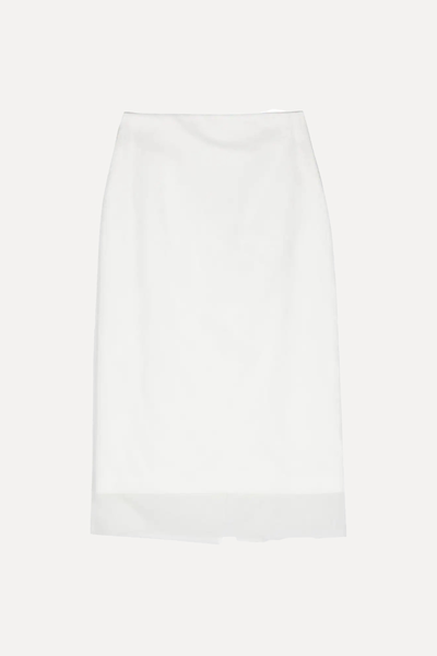 Double-Layer Pencil Skirt from Sportmax