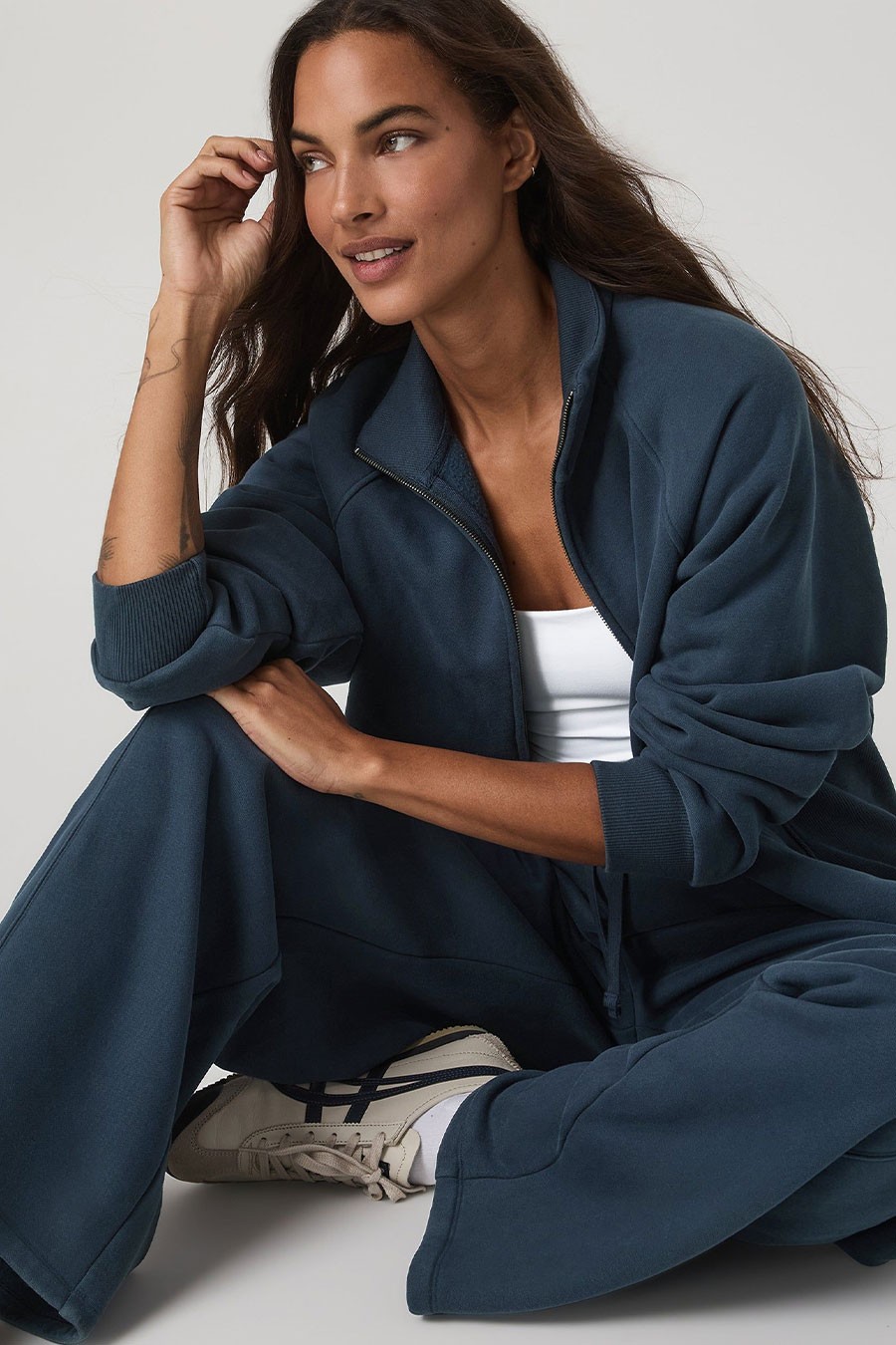 Restore Double Zip Sweatshirt