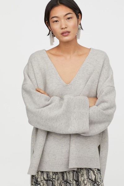 Oversized Wool Jumper